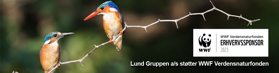 Lund Gruppen a/s støtter verdensnaturfonden WWF